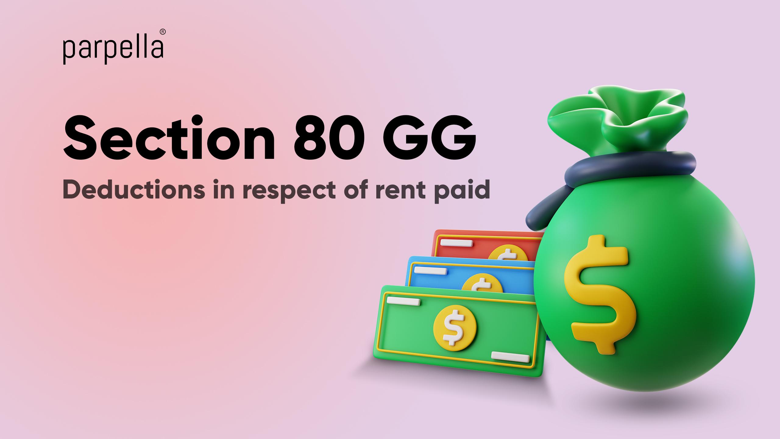 Deduction in respect of Rent Paid: Sec 80GG